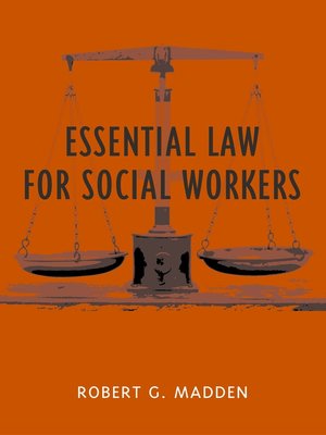 cover image of Essential Law for Social Workers